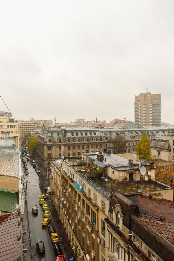 Apartamento Downtown Studio Bucarest Exterior foto